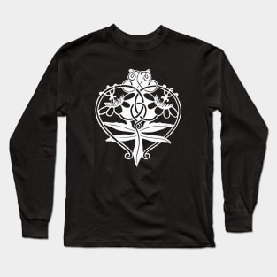 Vintage Celtic Heart Long Sleeve T-Shirt